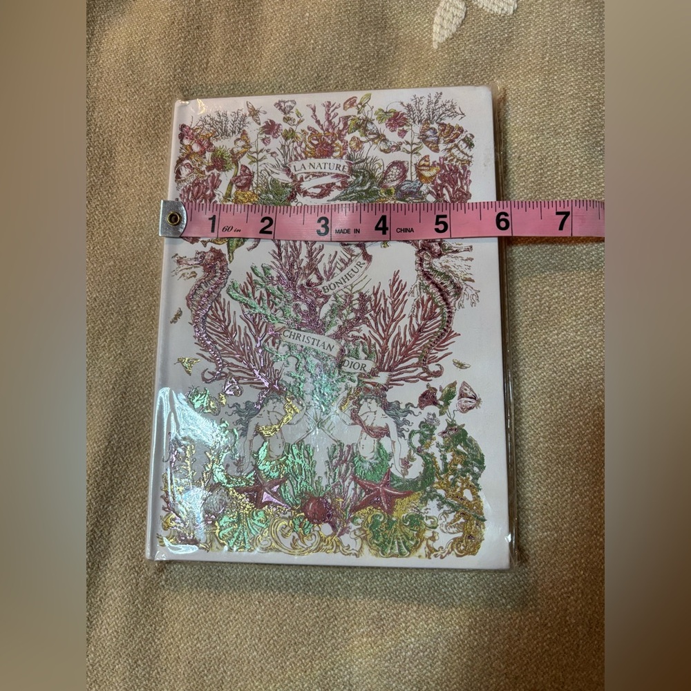 🪸🪸 Christian Dior Coral Seahorse Notebook • Luxury Dior Stationery - Picture 4 of 10